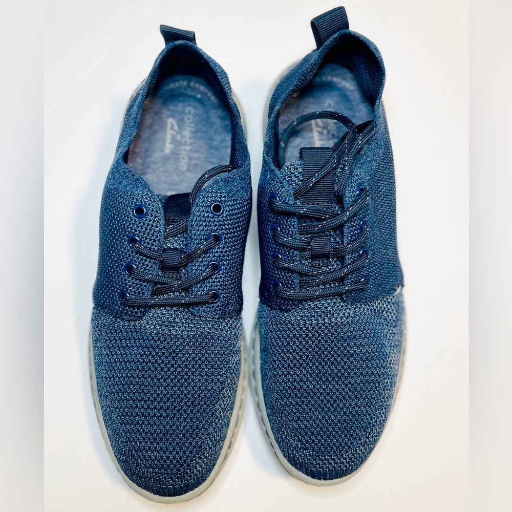 Collection by Clarks Step Urban Mix Men's Mesh Blue Casual Shoes Size 7 1/2 New